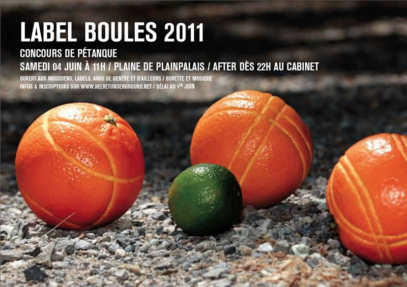 Label Boules 2011