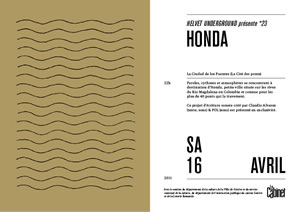 POL Claudio Alvarez Honda la ciudad de los puentes city of bridges